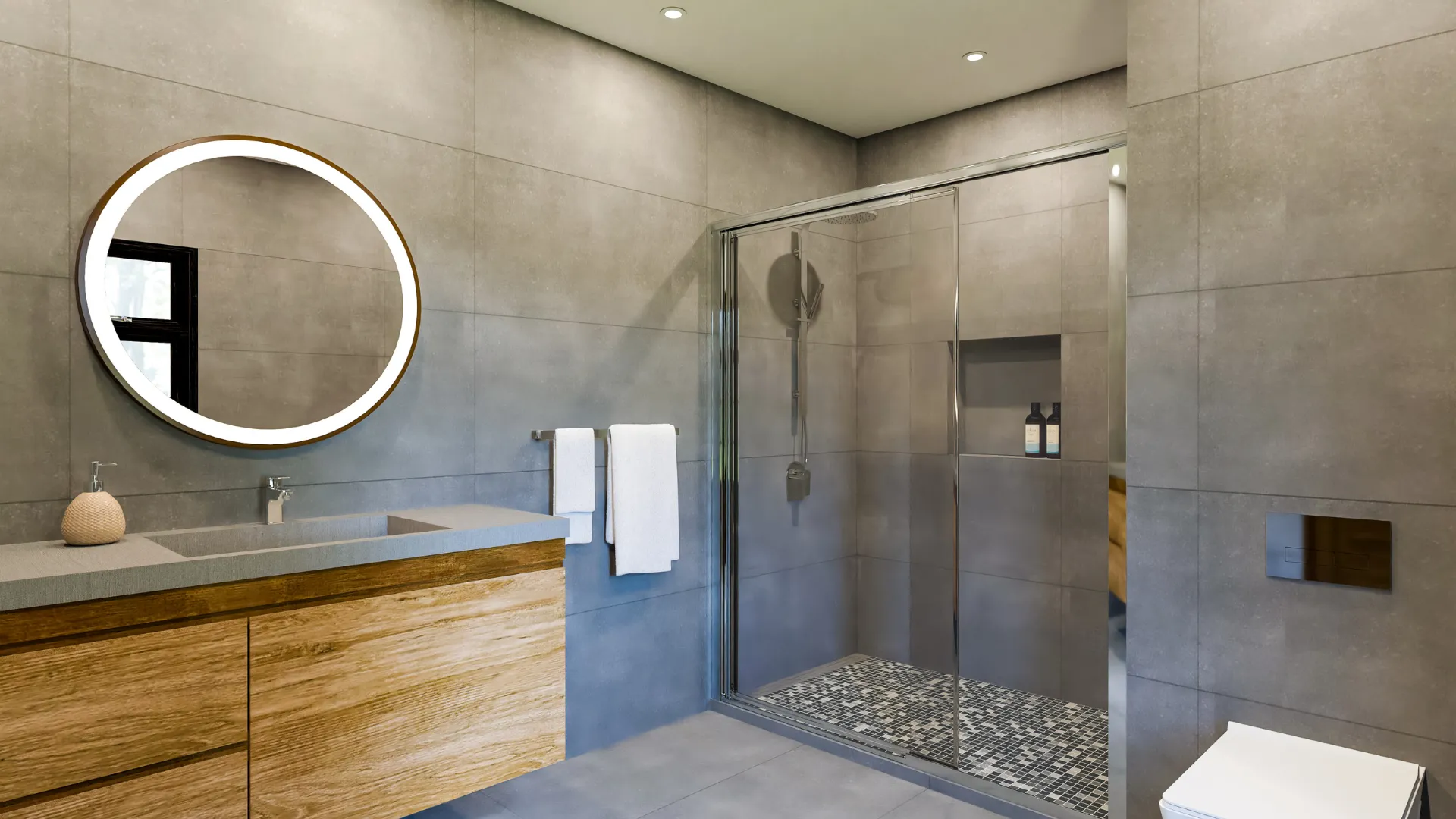 Functional bathrooms by Elante Homes